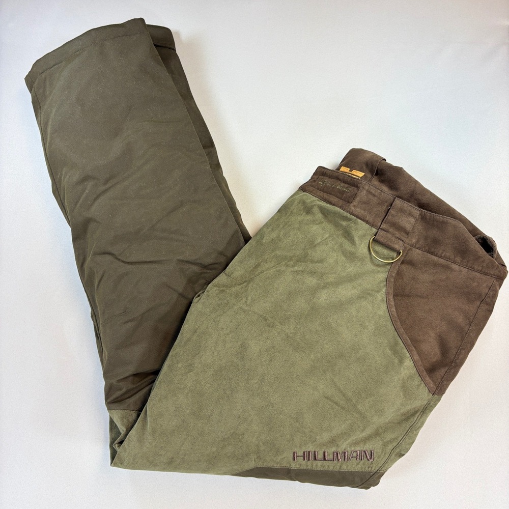 Hillman Fusion Waterproof Hunting Pants Mens XL Olive Brown Insulated